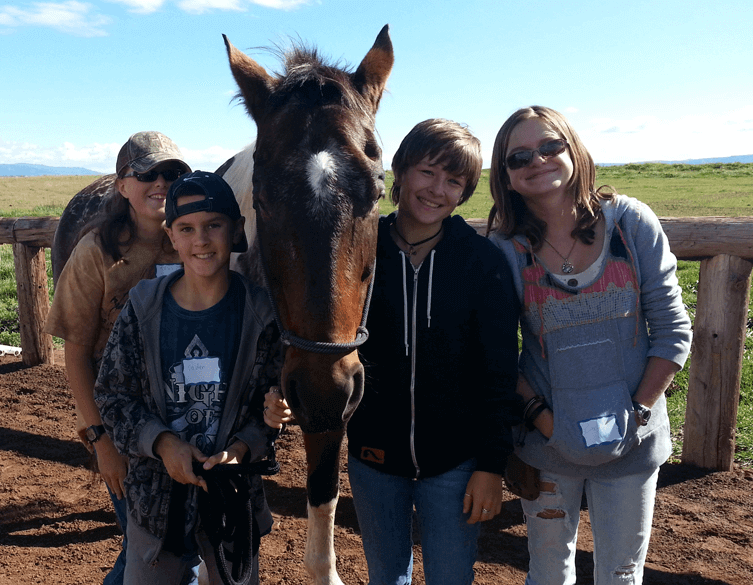 Youth Leadership Training at Horse Empower in Durango Colorado